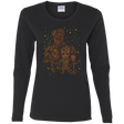 T-Shirts Black / S The evolution of Groot Women's Long Sleeve T-Shirt