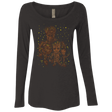 T-Shirts Vintage Black / S The evolution of Groot Women's Triblend Long Sleeve Shirt
