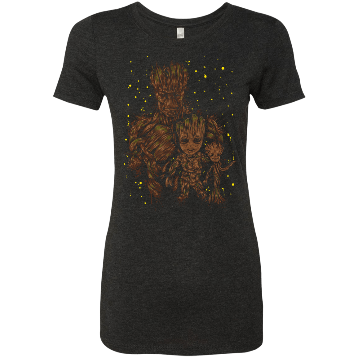 The evolution of Groot Women's Triblend T-Shirt