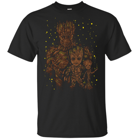 T-Shirts Black / YXS The evolution of Groot Youth T-Shirt