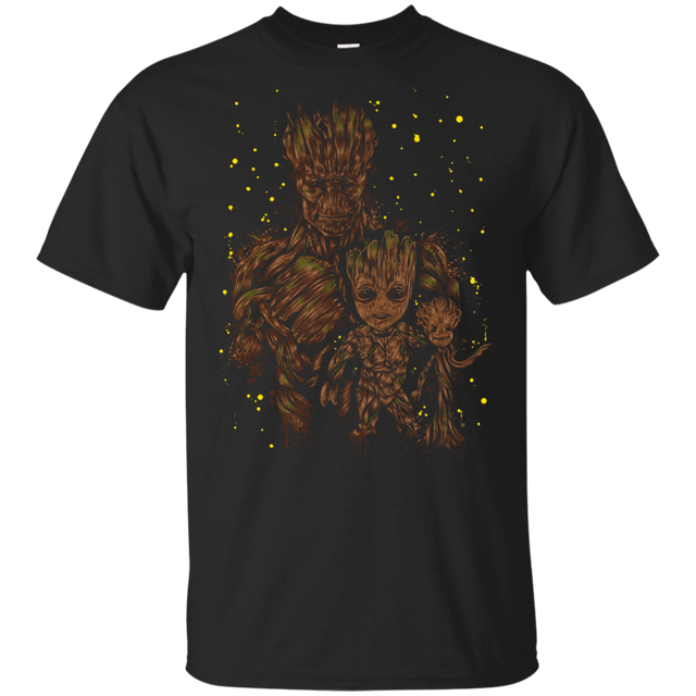 T-Shirts Black / YXS The evolution of Groot Youth T-Shirt