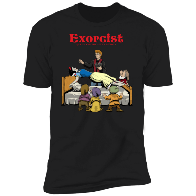 T-Shirts Black / X-Small The Exorcist and Seven Dwarfs Men's Premium T-Shirt