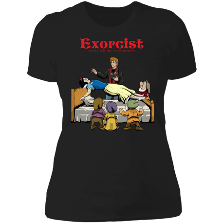 T-Shirts Black / X-Small The Exorcist and Seven Dwarfs Women's Premium T-Shirt