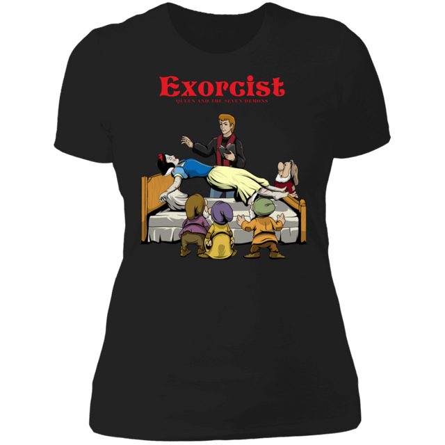 T-Shirts Black / X-Small The Exorcist and Seven Dwarfs Women's Premium T-Shirt
