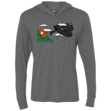 The Extinction Triblend Long Sleeve Hoodie Tee