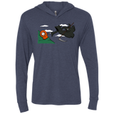 T-Shirts Vintage Navy / X-Small The Extinction Triblend Long Sleeve Hoodie Tee