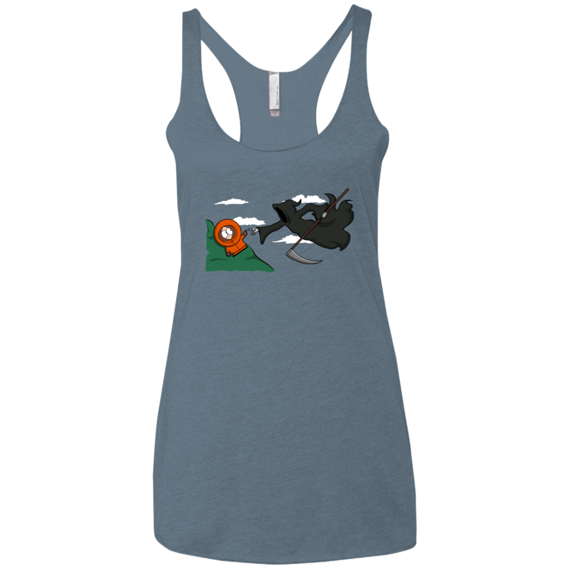 T-Shirts Indigo / X-Small The Extinction Women's Triblend Racerback Tank