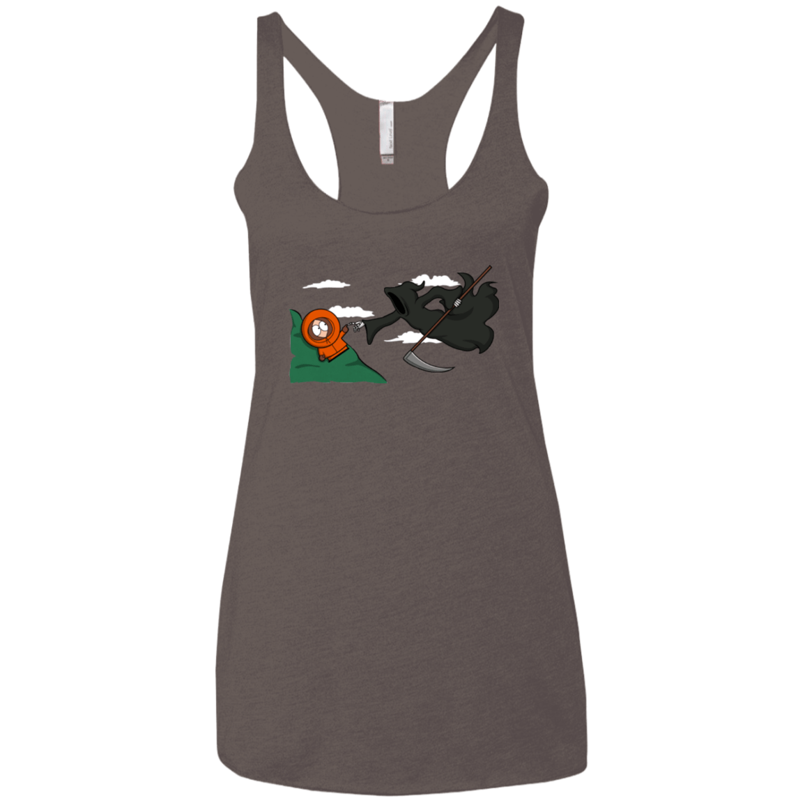The Extinction Women's Triblend Racerback Tank