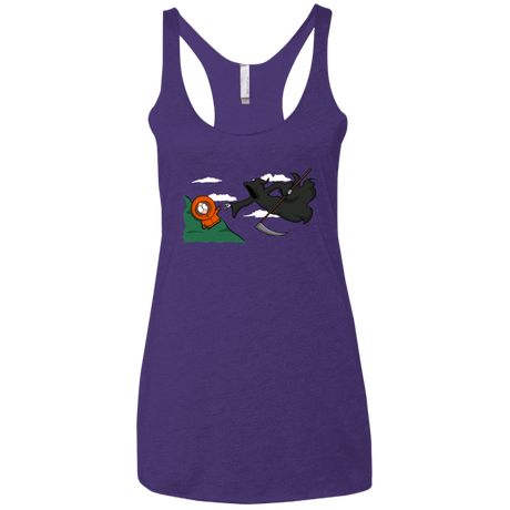 T-Shirts Purple Rush / X-Small The Extinction Women's Triblend Racerback Tank