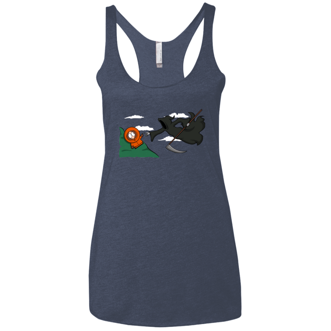 The Extinction Women's Triblend Racerback Tank