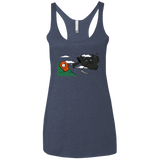 The Extinction Women's Triblend Racerback Tank