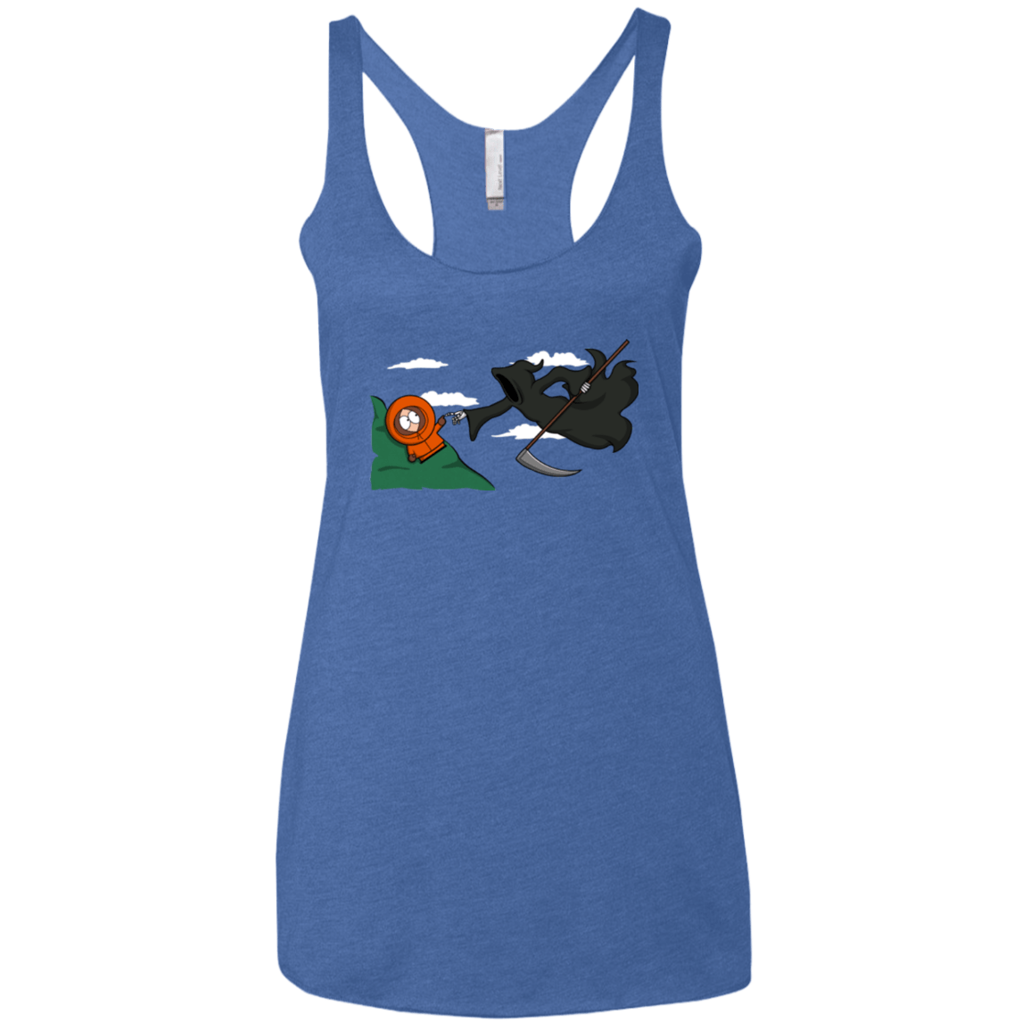 The Extinction Women's Triblend Racerback Tank