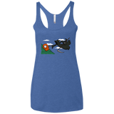 The Extinction Women's Triblend Racerback Tank