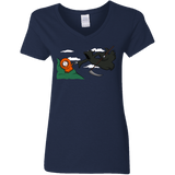 The Extinction Women's V-Neck T-Shirt