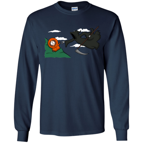 T-Shirts Navy / YS The Extinction Youth Long Sleeve T-Shirt