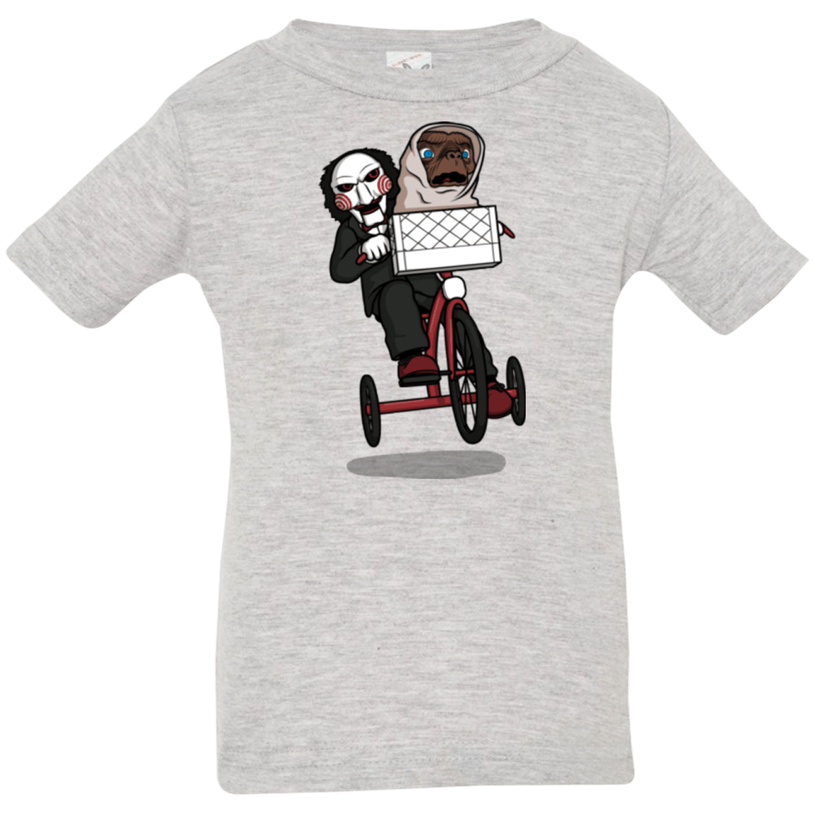 T-Shirts Heather Grey / 6 Months The Extra Terrifying Infant Premium T-Shirt