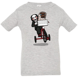 T-Shirts Heather Grey / 6 Months The Extra Terrifying Infant Premium T-Shirt