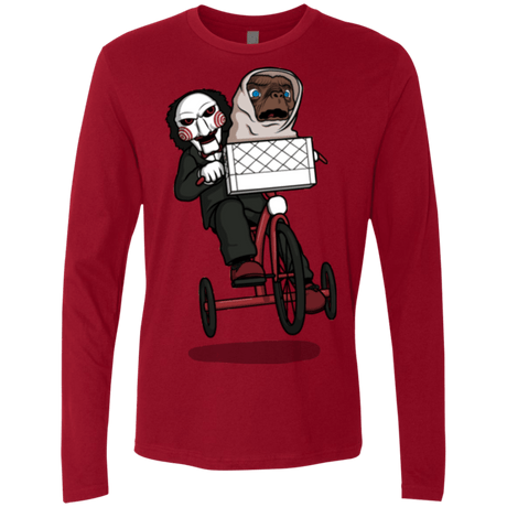 T-Shirts Cardinal / Small The Extra Terrifying Men's Premium Long Sleeve