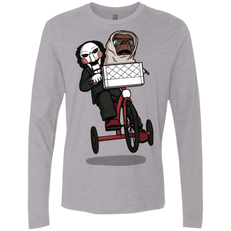 T-Shirts Heather Grey / Small The Extra Terrifying Men's Premium Long Sleeve