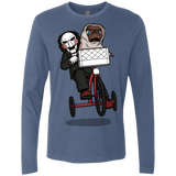 T-Shirts Indigo / Small The Extra Terrifying Men's Premium Long Sleeve