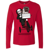 T-Shirts Red / Small The Extra Terrifying Men's Premium Long Sleeve