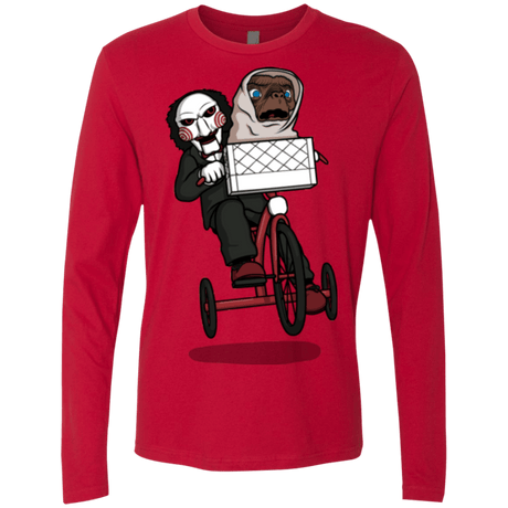 T-Shirts Red / Small The Extra Terrifying Men's Premium Long Sleeve
