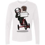 T-Shirts White / Small The Extra Terrifying Men's Premium Long Sleeve