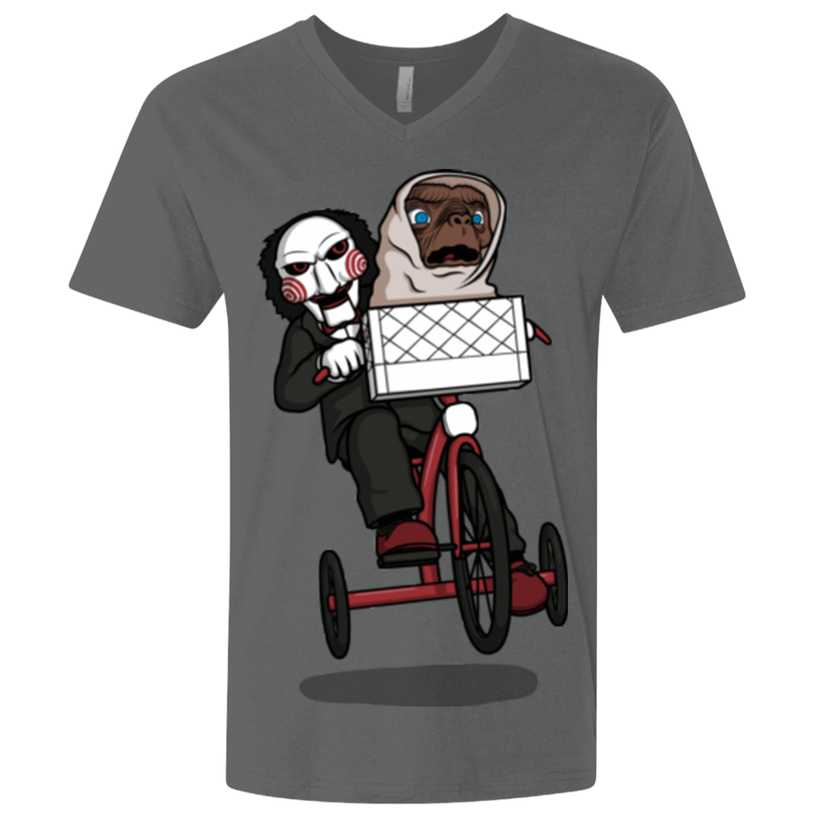 T-Shirts Heavy Metal / X-Small The Extra Terrifying Men's Premium V-Neck