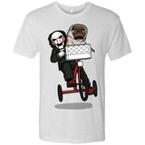 T-Shirts Heather White / Small The Extra Terrifying Men's Triblend T-Shirt