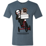 T-Shirts Indigo / Small The Extra Terrifying Men's Triblend T-Shirt