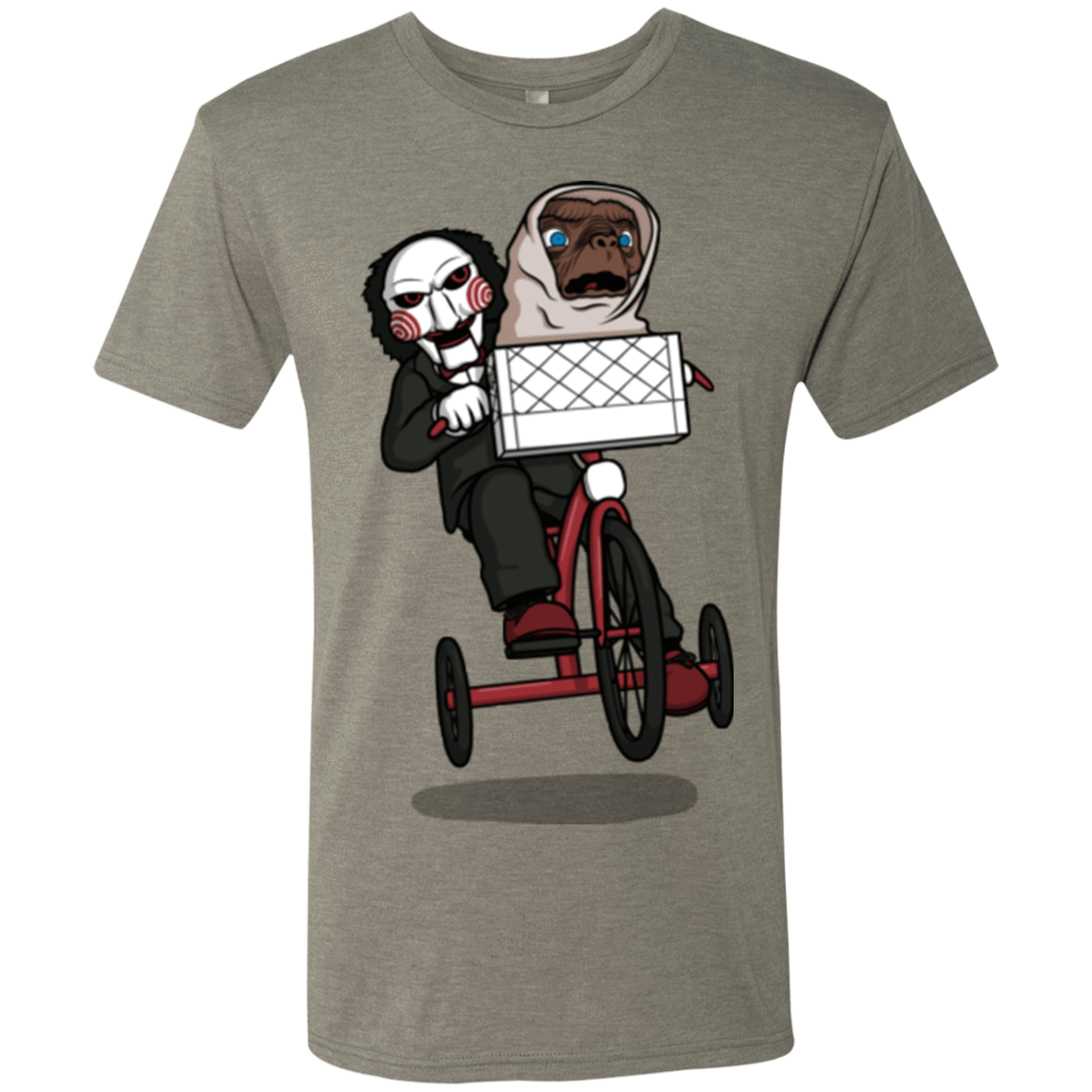 T-Shirts Venetian Grey / Small The Extra Terrifying Men's Triblend T-Shirt