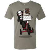 T-Shirts Venetian Grey / Small The Extra Terrifying Men's Triblend T-Shirt