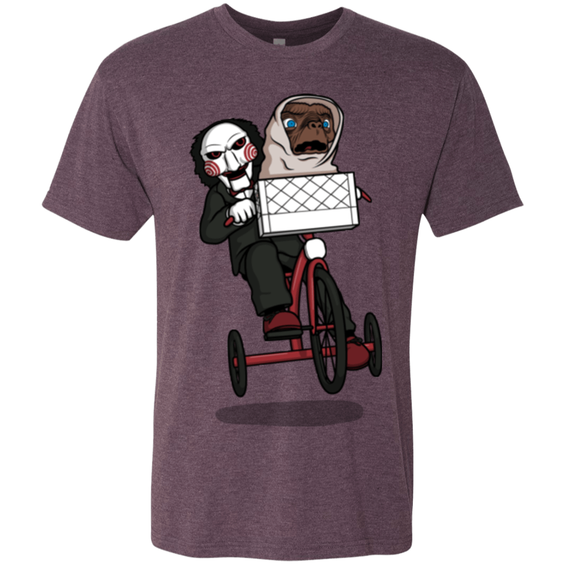 T-Shirts Vintage Purple / Small The Extra Terrifying Men's Triblend T-Shirt