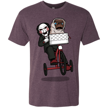 T-Shirts Vintage Purple / Small The Extra Terrifying Men's Triblend T-Shirt