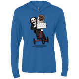 T-Shirts Vintage Royal / X-Small The Extra Terrifying Triblend Long Sleeve Hoodie Tee