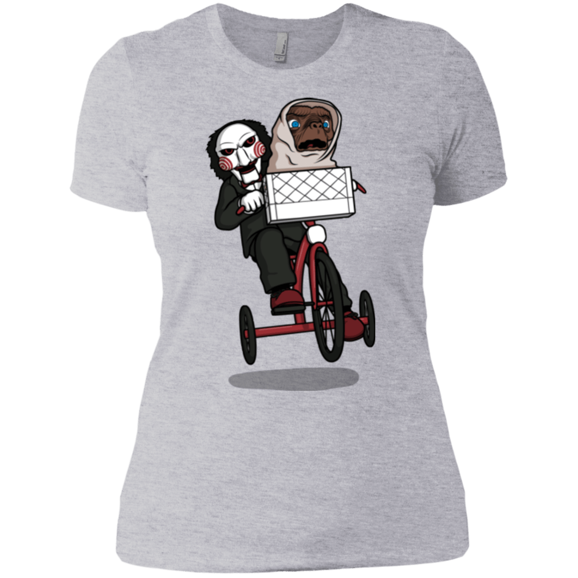 T-Shirts Heather Grey / X-Small The Extra Terrifying Women's Premium T-Shirt