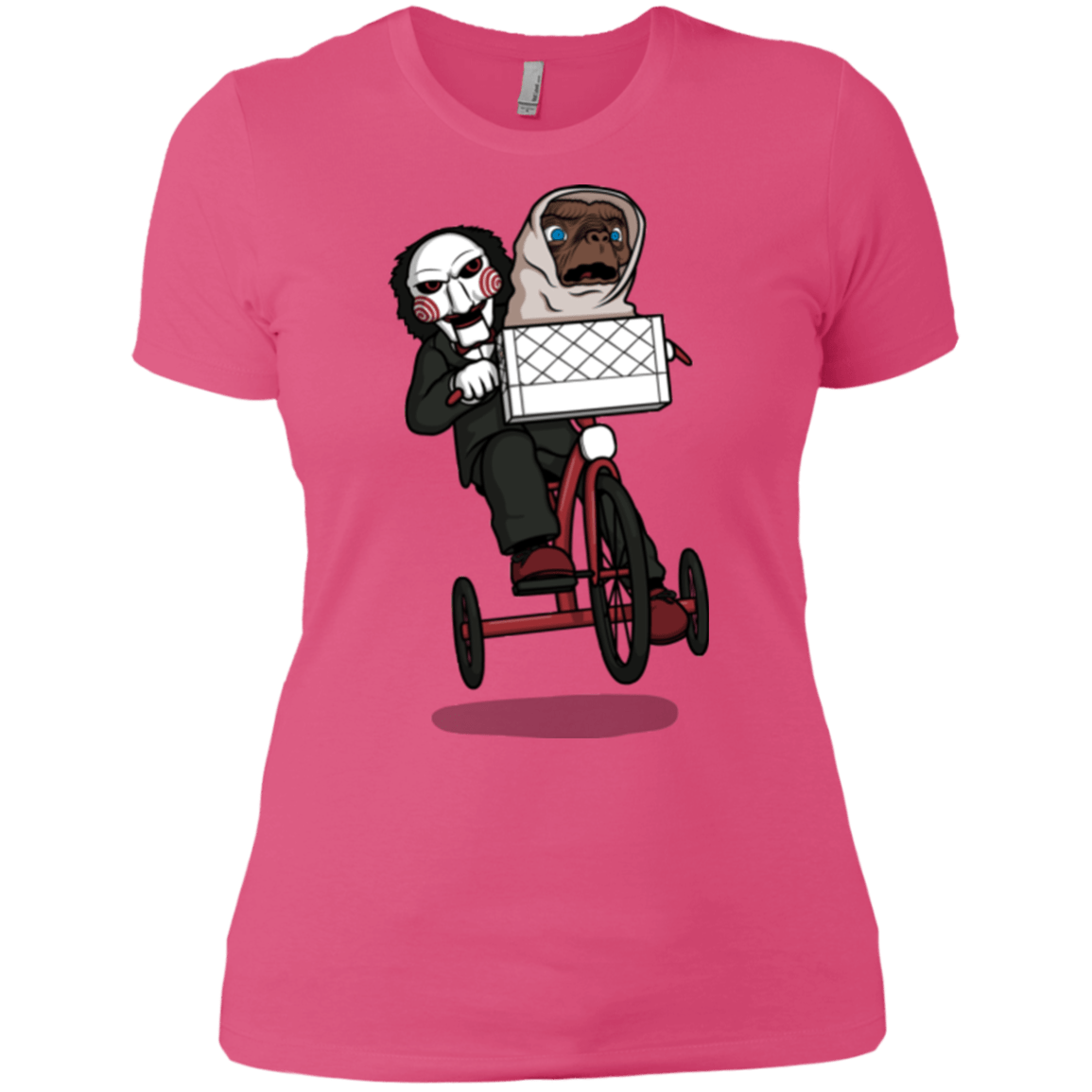 T-Shirts Hot Pink / X-Small The Extra Terrifying Women's Premium T-Shirt