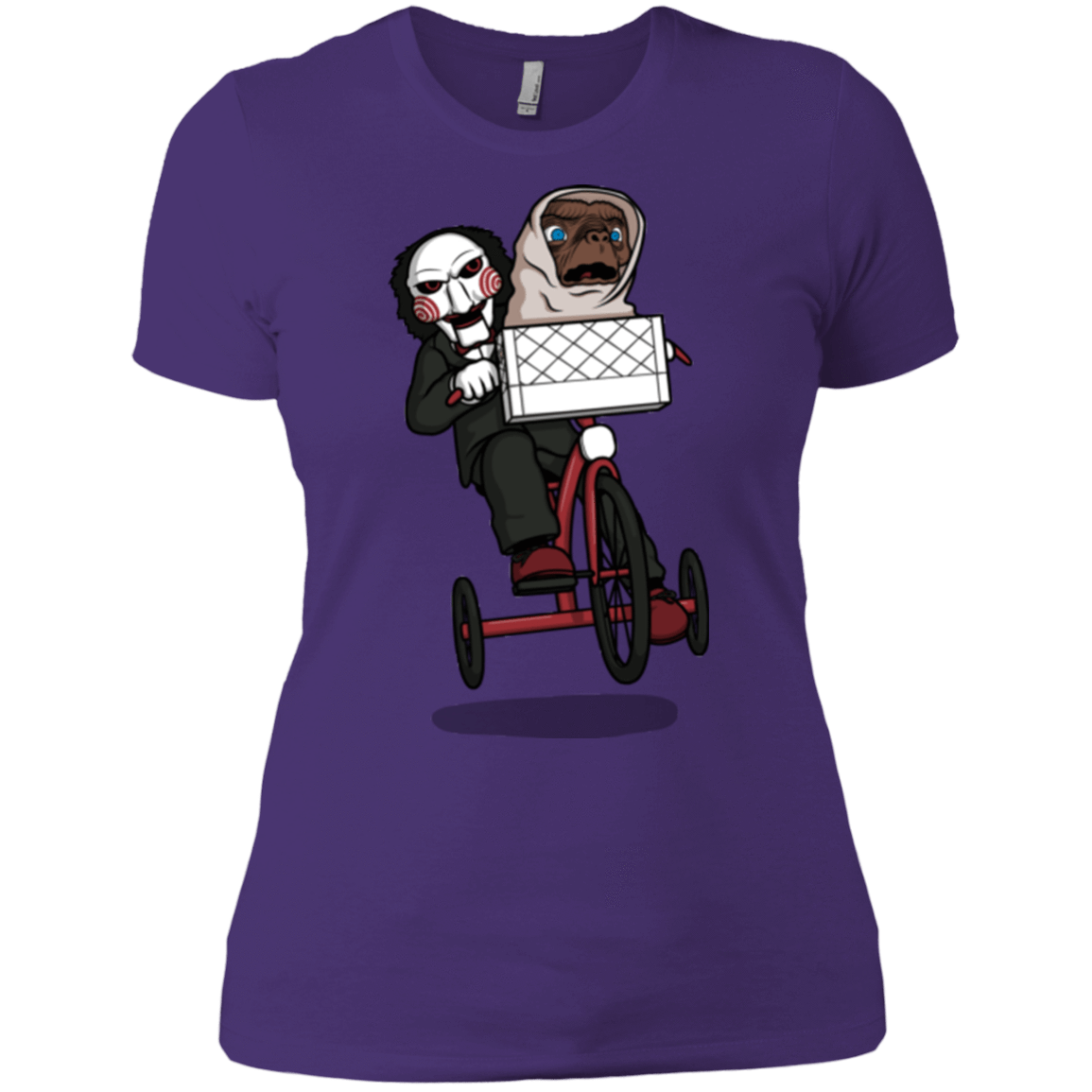 T-Shirts Purple Rush/ / X-Small The Extra Terrifying Women's Premium T-Shirt