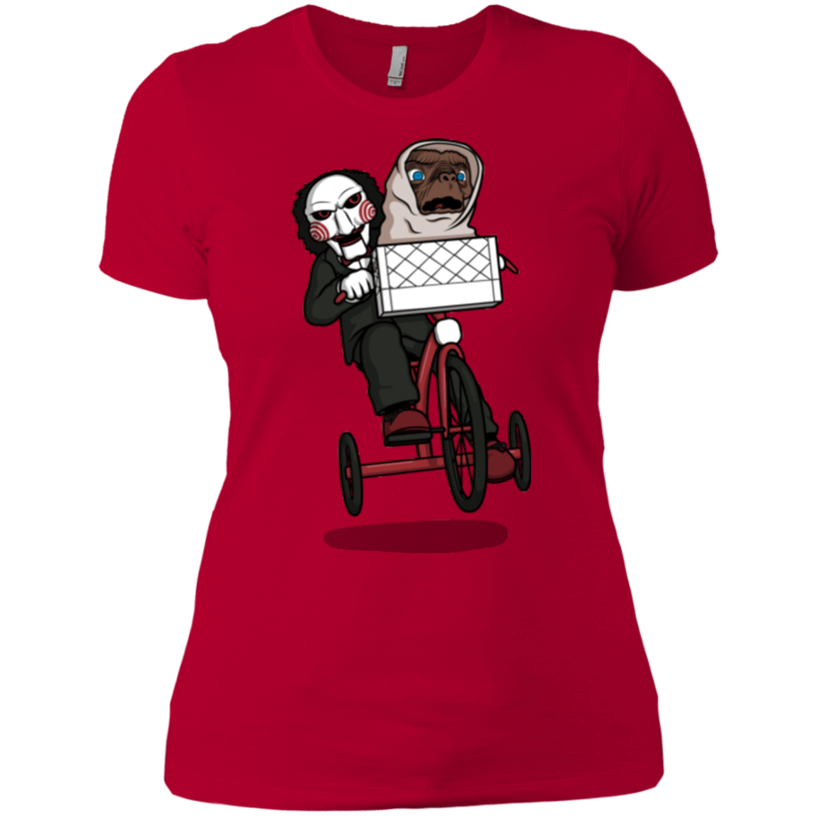 T-Shirts Red / X-Small The Extra Terrifying Women's Premium T-Shirt