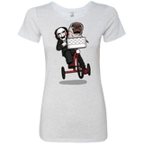 T-Shirts Heather White / Small The Extra Terrifying Women's Triblend T-Shirt