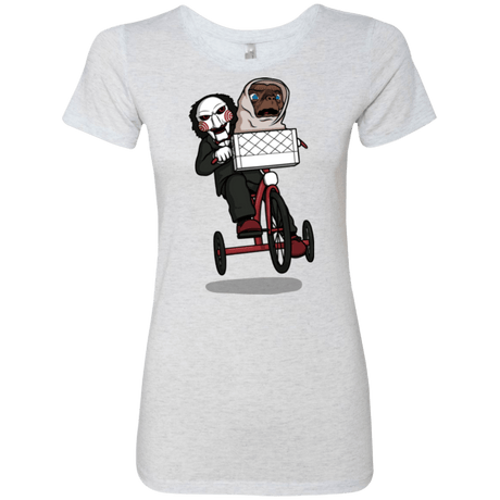 T-Shirts Heather White / Small The Extra Terrifying Women's Triblend T-Shirt