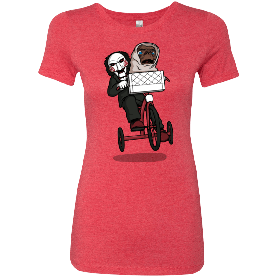 T-Shirts Vintage Red / Small The Extra Terrifying Women's Triblend T-Shirt