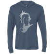 T-Shirts Indigo / X-Small THE FANTASY IS BACK Triblend Long Sleeve Hoodie Tee