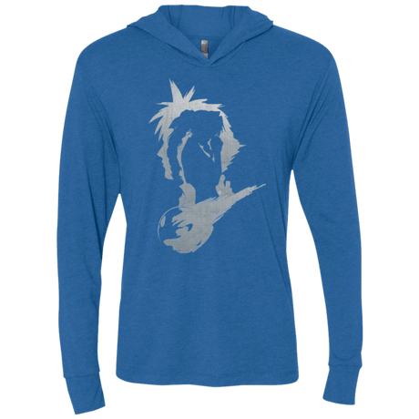 T-Shirts Vintage Royal / X-Small THE FANTASY IS BACK Triblend Long Sleeve Hoodie Tee