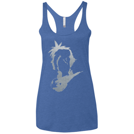 T-Shirts Vintage Royal / X-Small THE FANTASY IS BACK Women's Triblend Racerback Tank