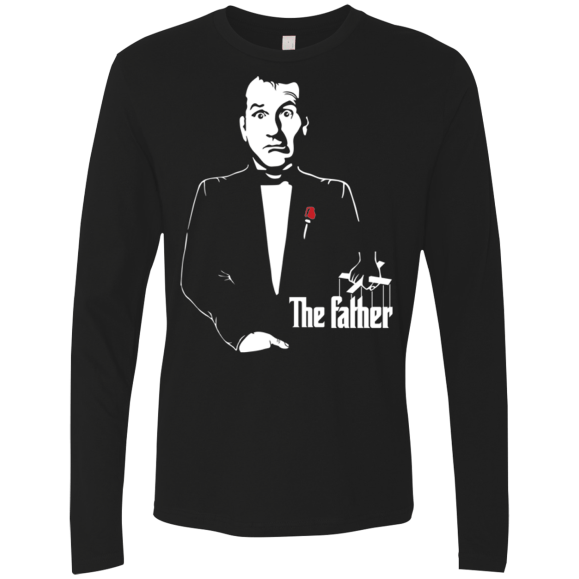 T-Shirts Black / Small The Father Men's Premium Long Sleeve