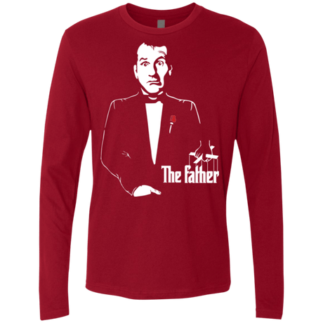 T-Shirts Cardinal / Small The Father Men's Premium Long Sleeve