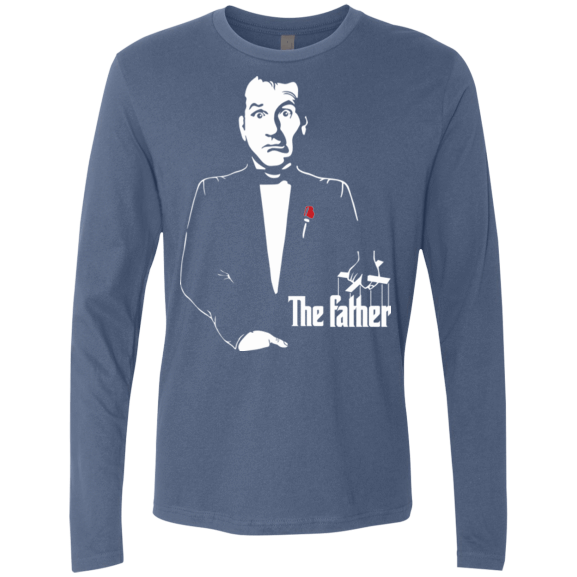 T-Shirts Indigo / Small The Father Men's Premium Long Sleeve