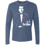 T-Shirts Indigo / Small The Father Men's Premium Long Sleeve