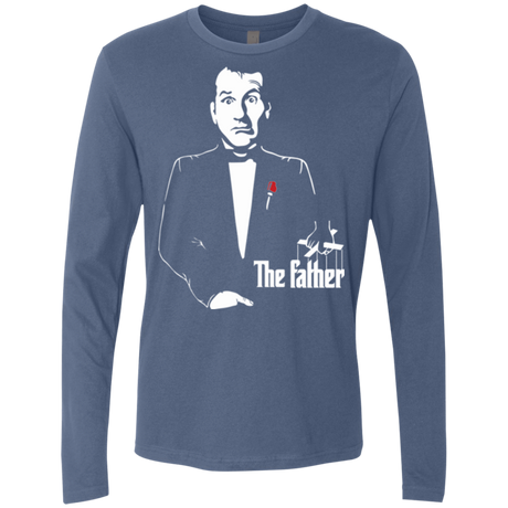 T-Shirts Indigo / Small The Father Men's Premium Long Sleeve
